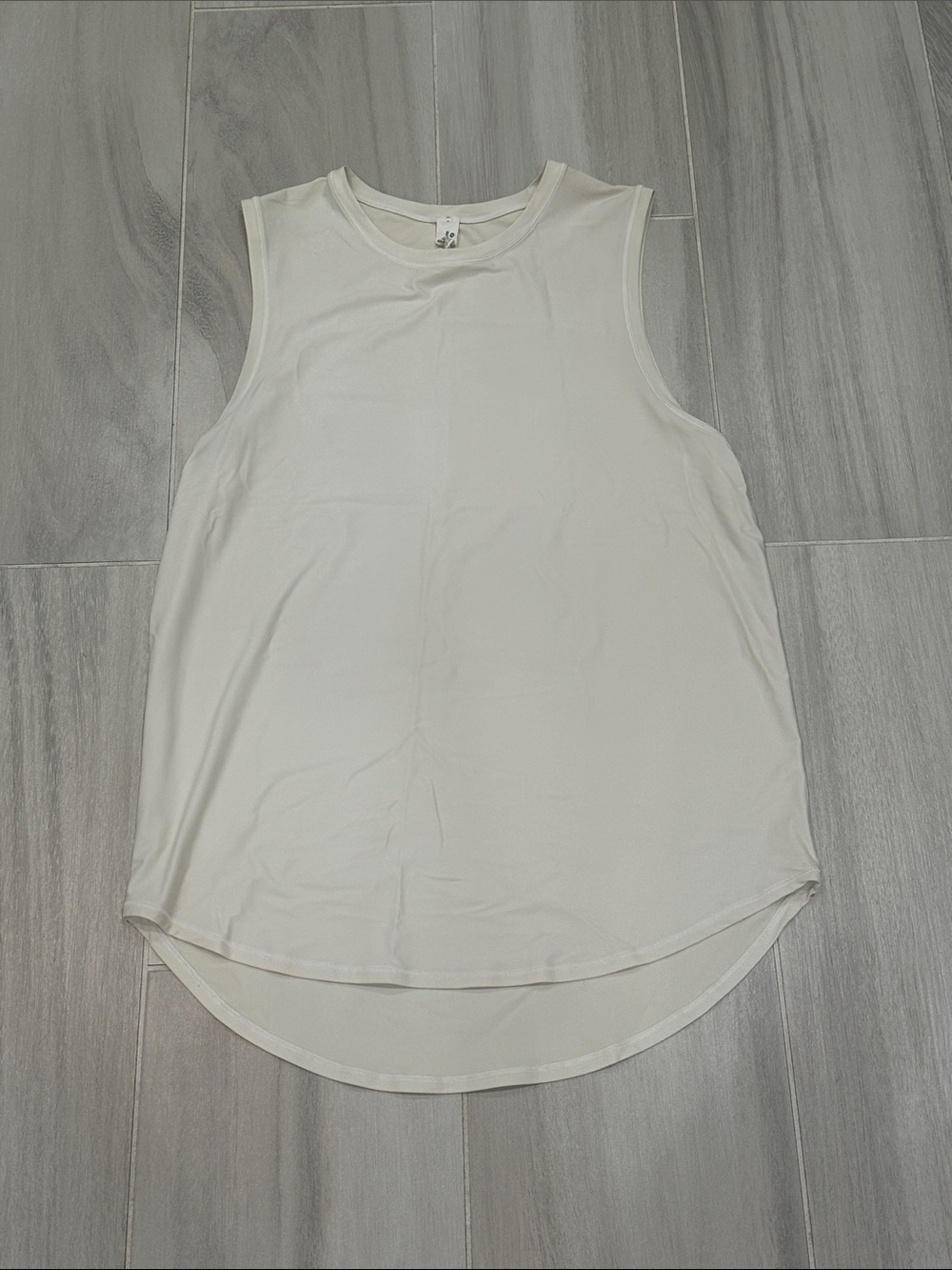 lululemon athletica Women's XS White Cream Sleeveless Swim Beach Coverup